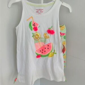 NWT Isaac Mizrahi Girls 4 Summer Outfit Set